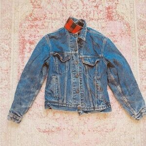 Levi’s, Men’s Vintage Plaid Denim Jacket